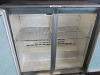 Osbourne 2 Glass Door Back Bar Chiller, Model 2500, S/N 723833/06/08. Size H90 x W90 x D50cm. - 3