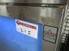 Osbourne Single Glass Door Back Bar Chiller, Model 1800, S/N 212522/07/08. Size H100 x W60 x D50cm. NOTE: castors removed. - 2