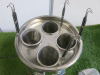 Stainless Steel Commercial Noodle Cooker, Size H35 x Dia40cm. Appears New/Unused. NOTE: dent at back. - 5