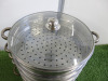 Multi Tiered Stainless Steel Steamer. - 6