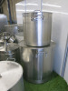 8 x Assorted Sized Metal Stock Pots with 7 Lids , 2 x Ladles & 2 x Non Stick Pots. - 3