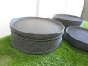 64 x Non Slip Trays Size Dia 40cm. - 2