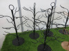 7 x Metal Tree Cocktail/ Wine Glass Holders, 10 Glasses per Holder. - 2