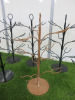7 x Metal Tree Cocktail/ Wine Glass Holders, 10 Glasses per Holder. - 3