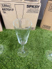 9 x Boxes of Assorted Glassware to Include: 5 x Boxes of Assorted Libbey Flutes, 2 x Box of 9 & 8 Coupe Glasses, 1 x Box of 11 Libbey Glasses & 1 x Box of 6 Chef & Sommelier Cabernet Wine Glasses. - 7