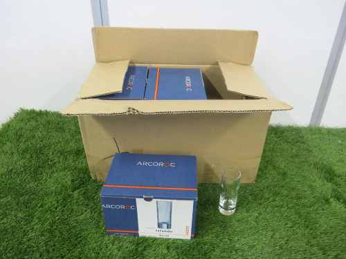 6 x Boxes of Arcoroc 6cl Shot Glasses, 12 Glasses per Box.