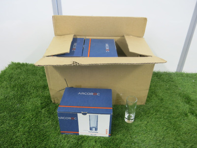 6 x Boxes of Arcoroc 6cl Shot Glasses, 12 Glasses per Box.