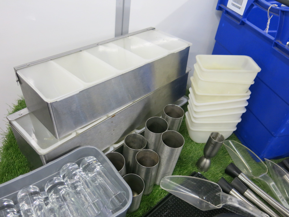 Lot of Assorted Bar Accessories to Include: 14 x Olympia Stainless ...