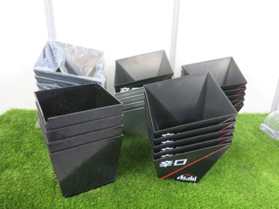 26 x Asahi Ice Buckets to Include:7 x New & 19 x Used.