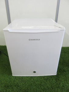 Subcold Countertop Refrigerator, Model ECO50-WH. Size H 50 x W45 x D48cm.