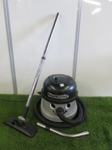 Numatic Vacuum Cleaner, Model NVR200-11. Comes with Hose & Attachments (As Viewed/Pictured).