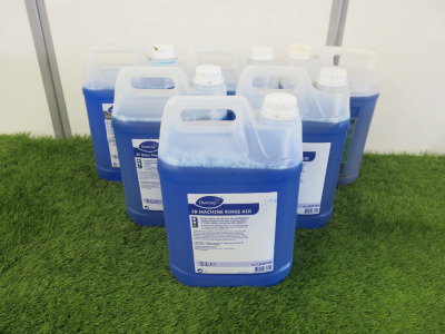 6 x Diversey 2B Machine Rinse Aid, 5lt Containers.