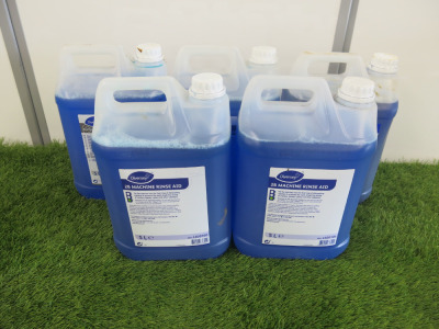 5 x Diversey 2B Machine Rinse Aid, 5lt Containers.