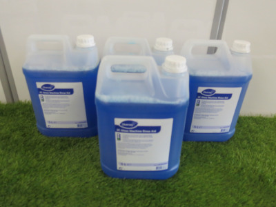4 x Diversey 2C Glass Machine Rinse Aid, 5lt Containers.