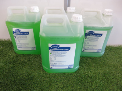 4 x Diversey 9B Enzyme Drain & Grease, 5lt Containers.