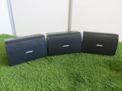 3 x Bose Designmax Loudspeakers, Model DM5SE.