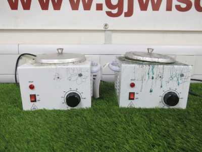 Pair of 100W Wax Heater, Model Wax-5001.