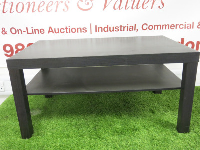 Ikea Lack Coffee Table with Shelf. Size H45 x W90 x 55cm.