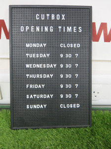 Peg Letter Board. Size H46 x W31cm. Comes with Letters as Per Picture.