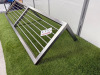 Stainless Steel Wall Mounted Shelf. Size W150 x D40cm. - 3
