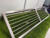 Stainless Steel Wall Mounted Shelf. Size W150 x D40cm. - 4