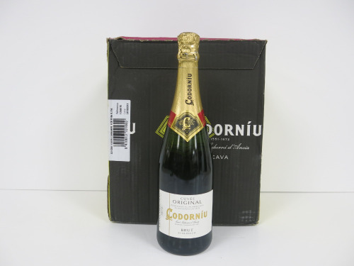 1 x Crate of 6 Bottles Codorniu Brut Ecologico, 75 cl.