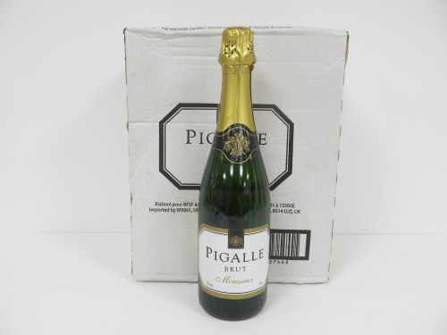 1 x Crate of 6 Bottles Pigalle Brut Mousseux, 75cl.