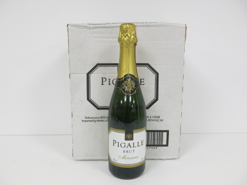 1 x Crate of 6 Bottles Pigalle Brut Mousseux, 75cl.