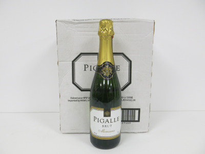 1 x Crate of 6 Bottles Pigalle Brut Mousseux, 75cl.