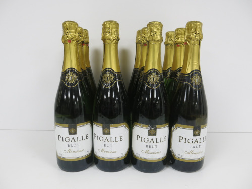 12 x Bottles of Pigalle Brut Mousseux, 75cl.