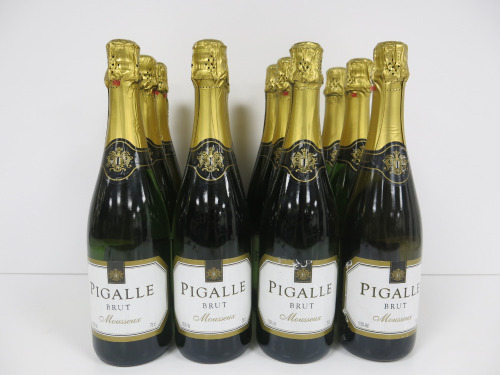 12 x Bottles of Pigalle Brut Mousseux, 75cl.