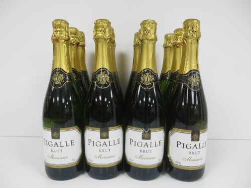 12 x Bottles of Pigalle Brut Mousseux, 75cl.