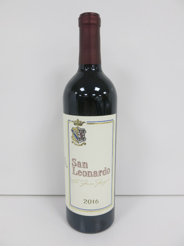 Bottle of San Leonardo Vigneti Delle Dolomiti Red Wine, 2016, 75cl.