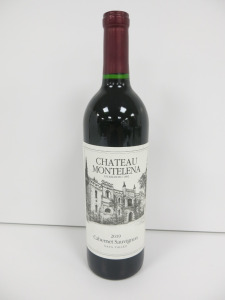 Bottle of Chateau Montelena Cabernet Sauvignon Red Wine, 2019, 75cl.