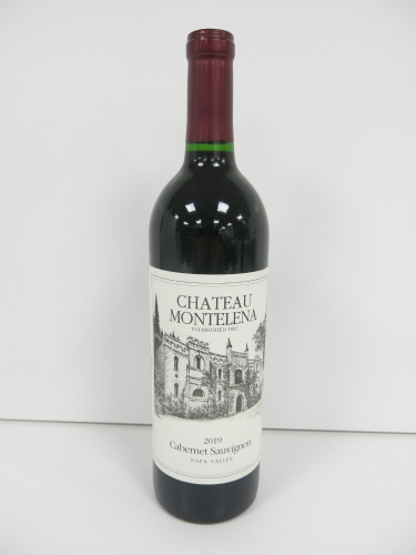 Bottle of Chateau Montelena Cabernet Sauvignon Red Wine, 2019, 75cl.