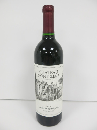 Bottle of Chateau Montelena Cabernet Sauvignon Red Wine, 2019, 75cl.