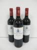 3 x Bottles of Chateau Grand Puy Lacoste Borie Pauillac Red Wine, 2018, 75cl.