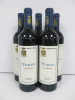 5 x Bottles of Terre di San Leonardo Red Wine, 2020, 75cl.