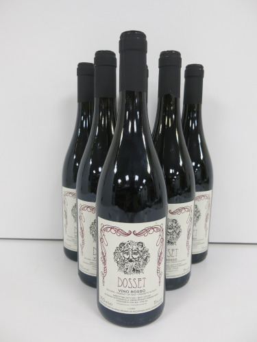 6 x Bottles of Dosset Vino Rosso Red Wine, 2023, 75cl.
