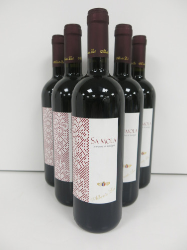 6 x Bottles of Sa Mola Cannonau di Sardagna Red Wine, 2021, 75cl.