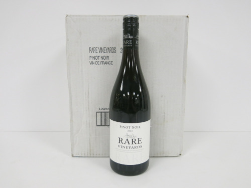 1 x Crate of Pinot Noir 2023 Rare Vineyards Red Wine, 75cl.
