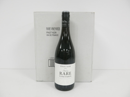 1 x Crate of Pinot Noir 2023 Rare Vineyards Red Wine, 75cl.