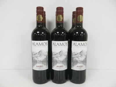6 x Alamos Malbec 2023 Red Wine, 75cl.