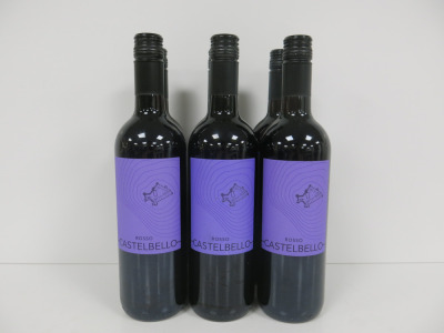 6 x Rosso Castebello Red Wine, 75cl.