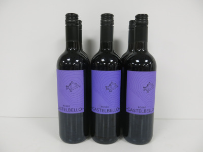 6 x Rosso Castebello Red Wine, 75cl.