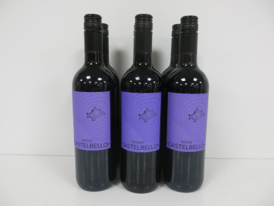6 x Rosso Castebello Red Wine, 75cl.