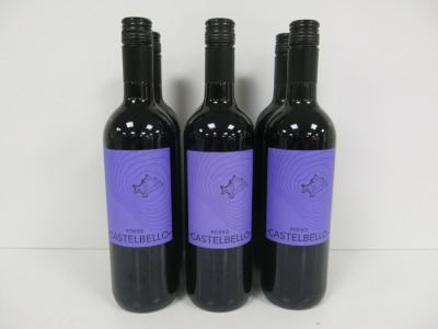 6 x Rosso Castebello Red Wine, 75cl.