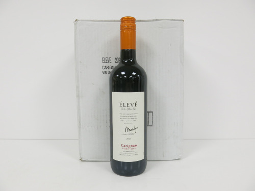 1 x Crate of 6 Bottles of Eleve Carigan 2021 Red Wine, 75cl.