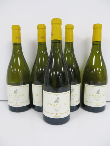 5 x Bottles of Bramito Della Sala Chardonnay White Wine, 2023, 75cl.