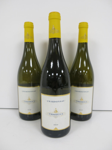 4 x Bottles of Tormaresca Puglia Chardonnay White Wine, 2023, 75cl.